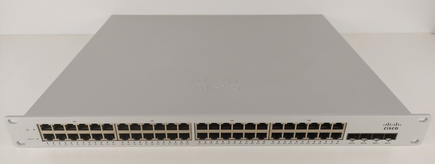 Cisco, Meraki MS220-48-HW, Cloud Managed, 48 Port GigE Switch
